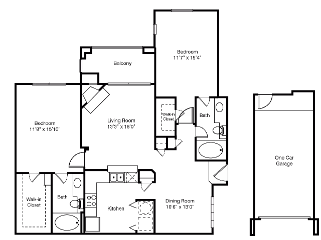 The Ascona 1735 floor plan